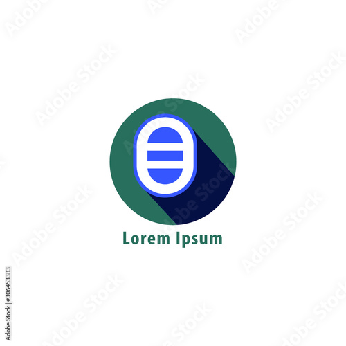 rafting logo with text space for your slogan / tag line, vector illustration