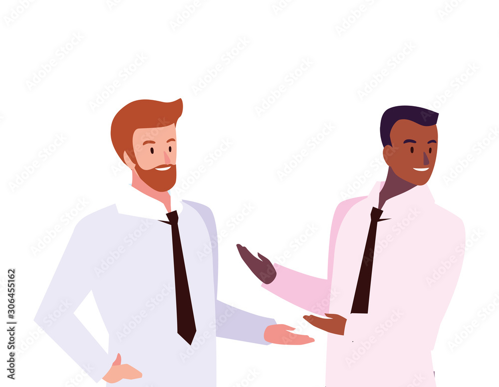 cute businessmen with various views, poses and gestures cute businessmen with various views, poses and gestures