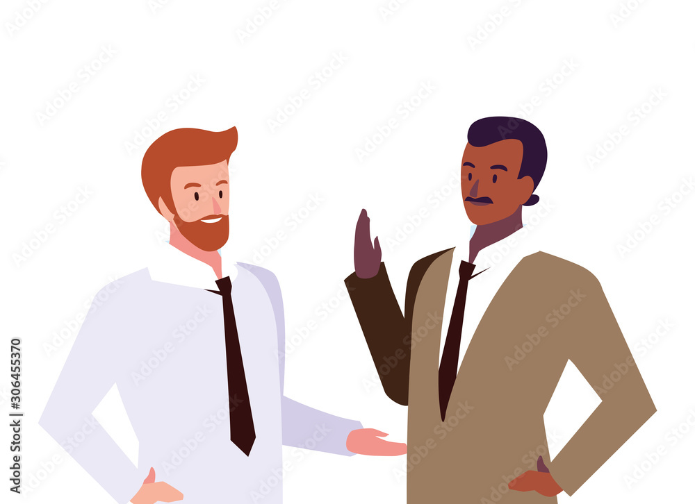 cute businessmen with various views, poses and gestures cute businessmen with various views, poses and gestures