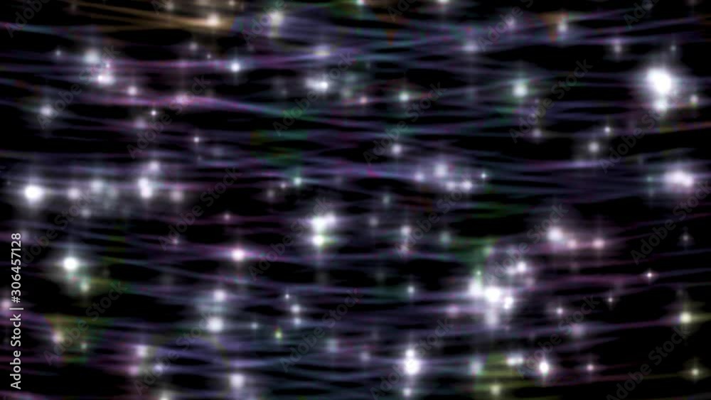 Luzes coloridas piscando em movimento para background