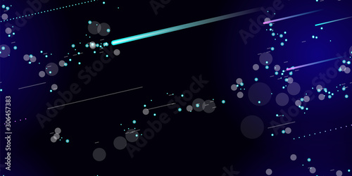 Fast Effect. Motion Neon. Seamless Pattern. Glitch