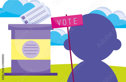 candidate campaign political election democracy voting