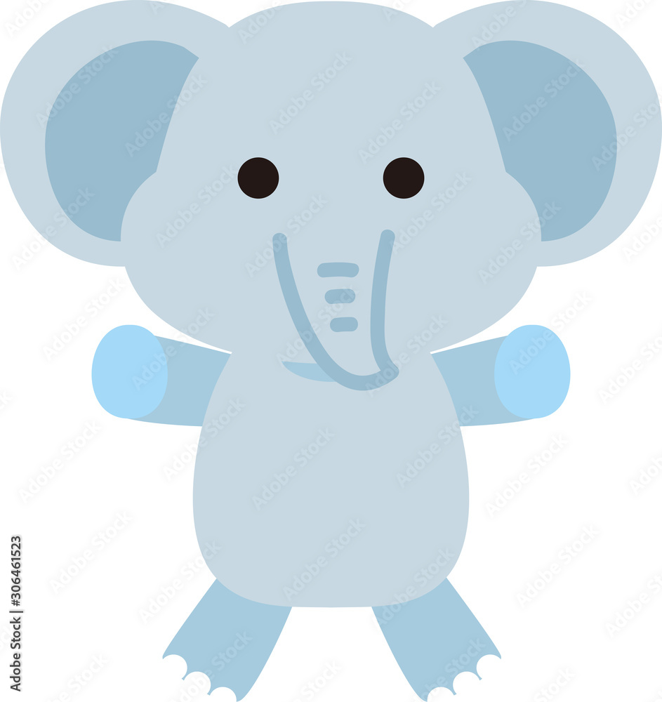 vector illustration of a elephant vector illustration of a elephant