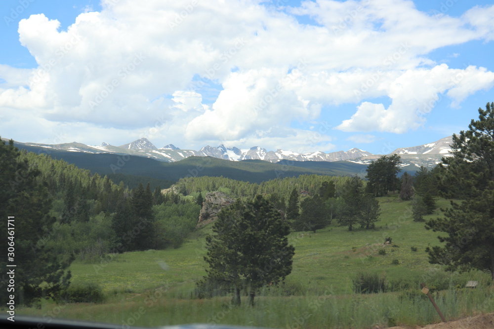 Mountain view in Colorado
