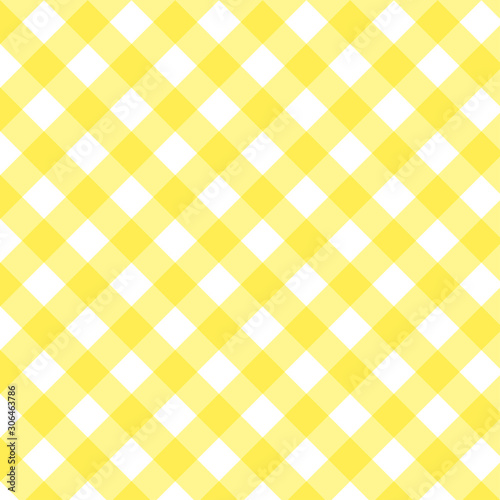 Checkered yellow and white check pattern background,vector illustration