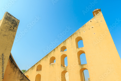 The Samrat Yantra -the world's biggest sundial, at Jantar Mantar in Jaipur, India photo