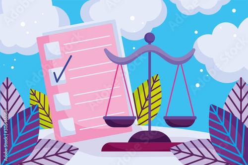 law form check mark politics election democracy voting