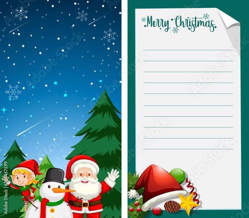 Background templates with christmas theme