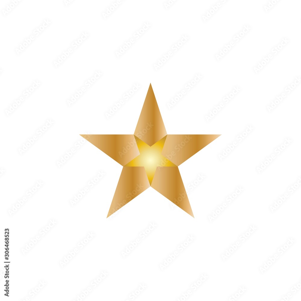 Star logo vector illustration template Star logo vector illustration template