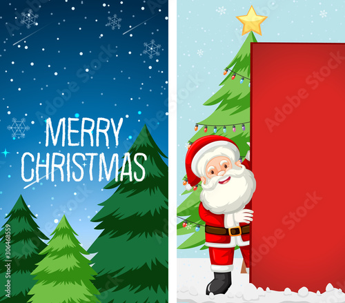 Background templates with christmas theme