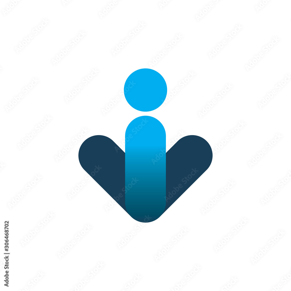 color arrow profile font letter logo design color arrow profile font letter logo design