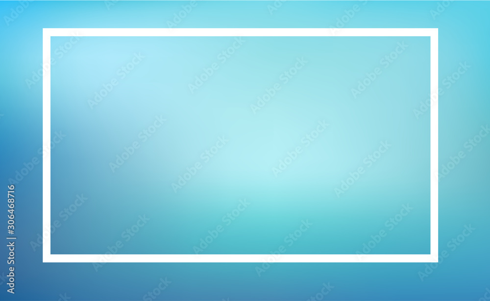 Border template with blue background Border template with blue background