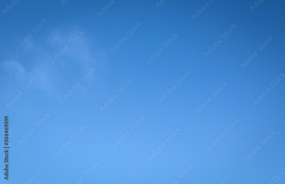 blue sky with beautiful natural white clouds