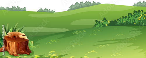 Natural environment lanscape scene