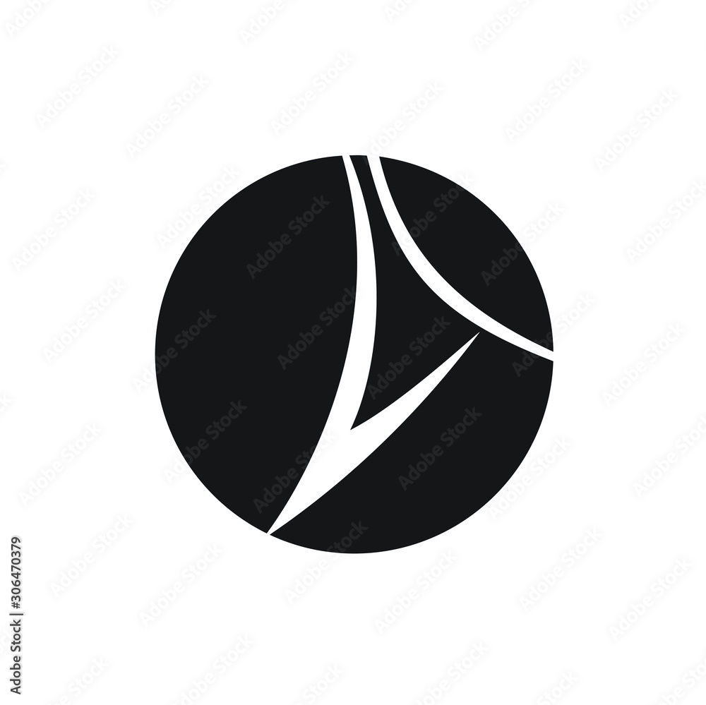 Initial / Letter A with circle for logo design inspiration - Vector Initial / Letter A with circle for logo design inspiration - Vector
