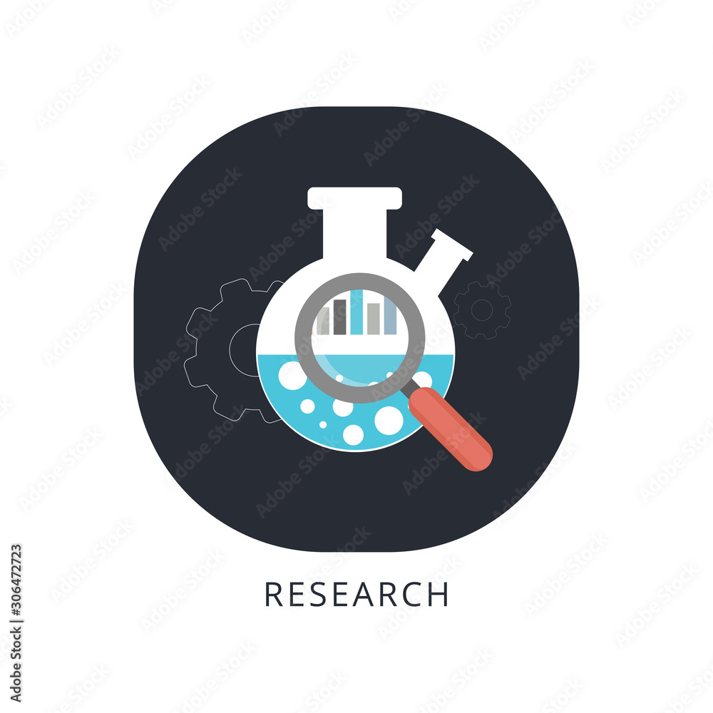 Chemical lab vector illustration. Chemistry icons Chemical lab vector illustration. Chemistry icons