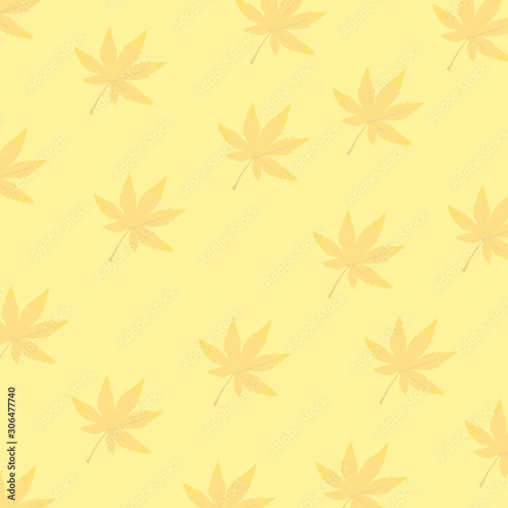 seamless floral pattern with maple leaves seamless floral pattern with maple leaves
