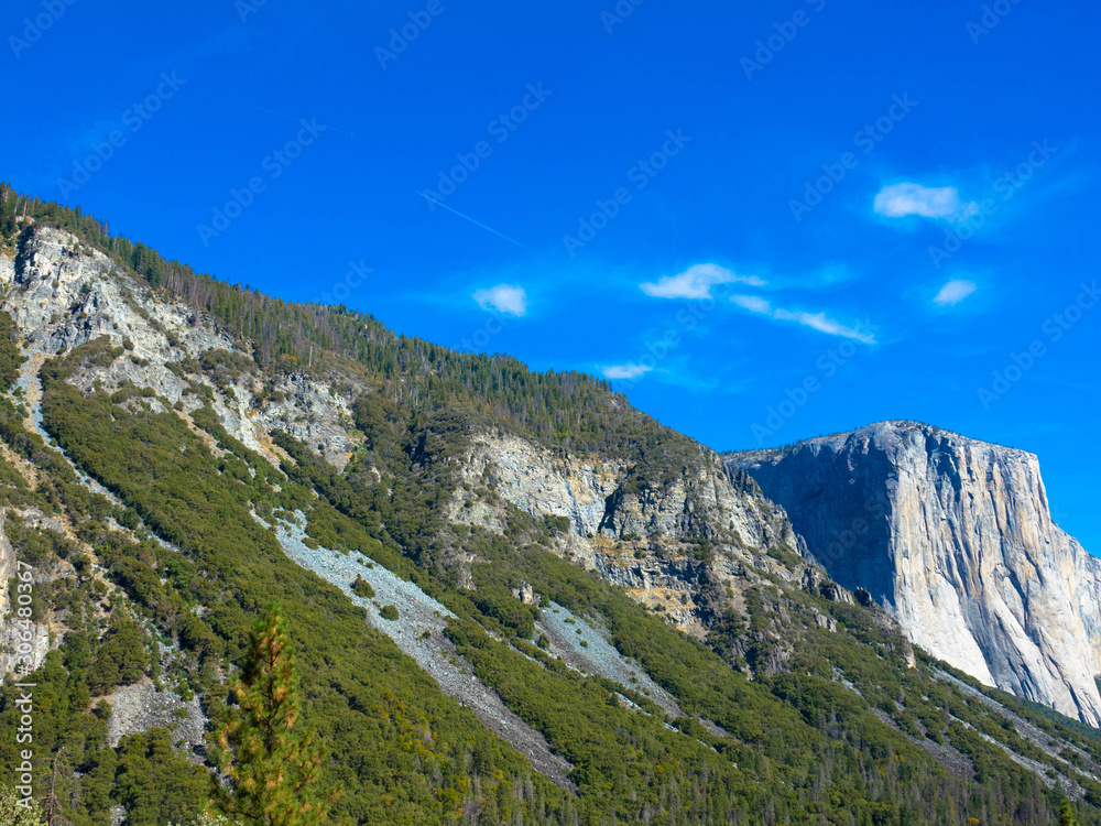 Gebirgskämme in Yosemite Nationalpark, Kalifornien