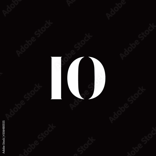 IO Logo Letter Initial Logo Designs Template