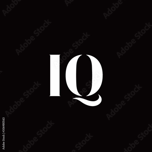 IQ Logo Letter Initial Logo Designs Template
