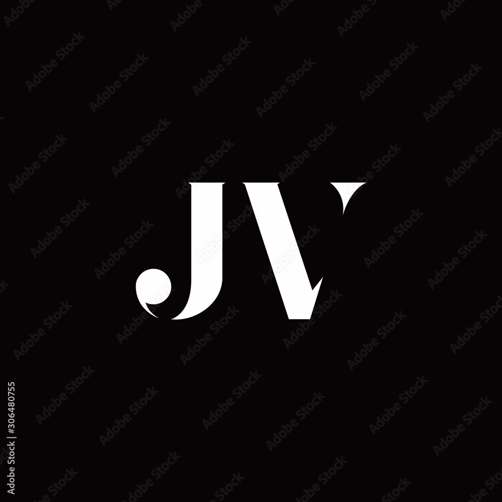 JV Logo Letter Initial Logo Designs Template JV Logo Letter Initial Logo Designs Template