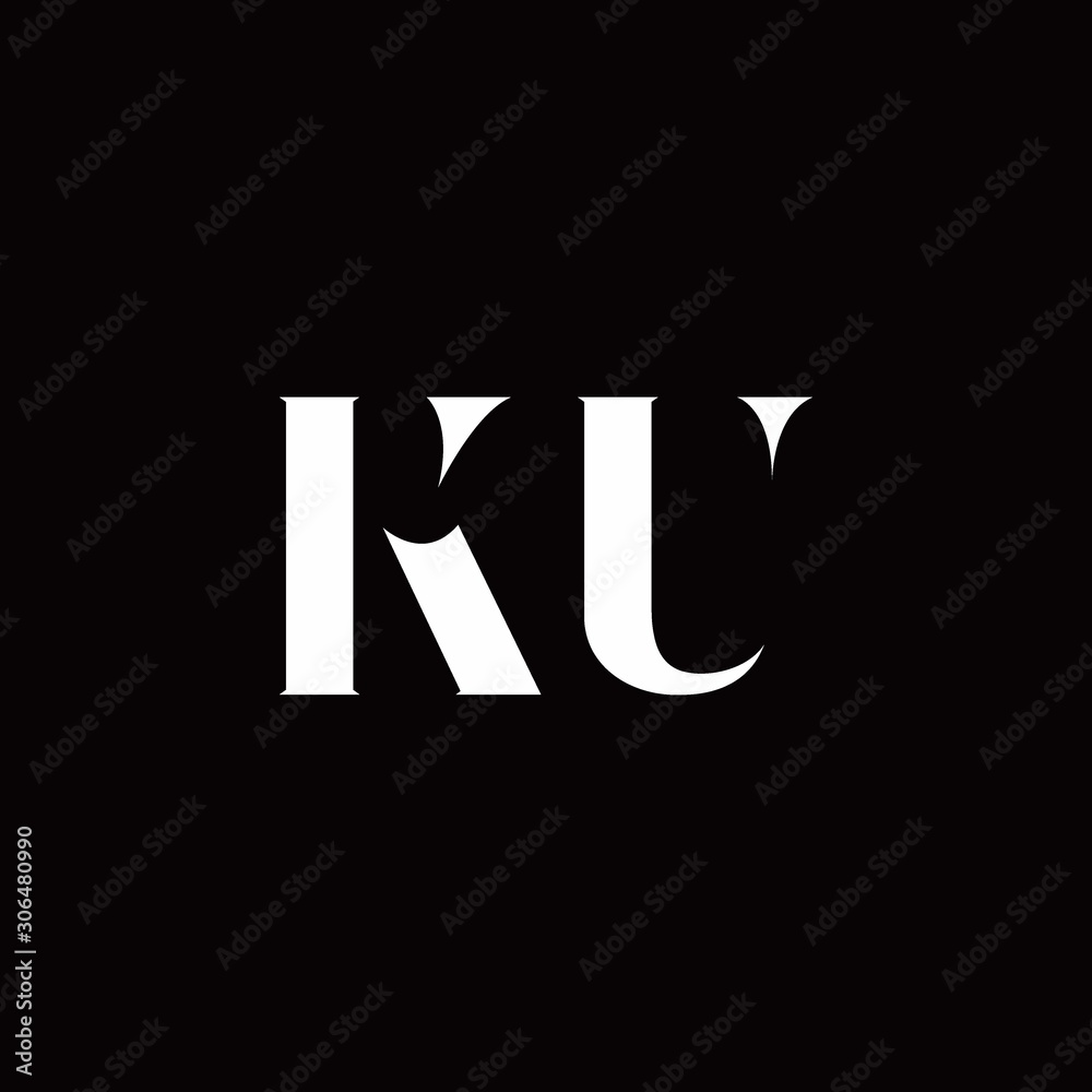 KU Logo Letter Initial Logo Designs Template KU Logo Letter Initial Logo Designs Template