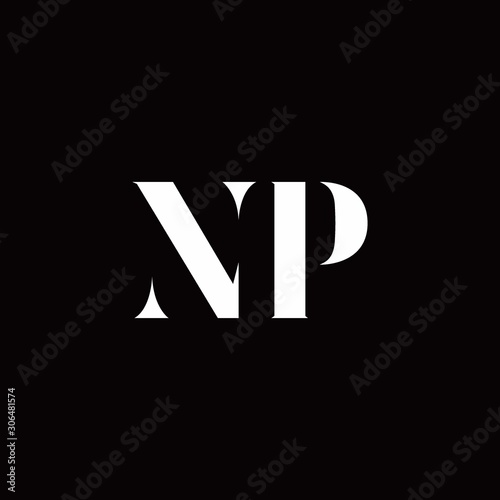 NP Logo Letter Initial Logo Designs Template
