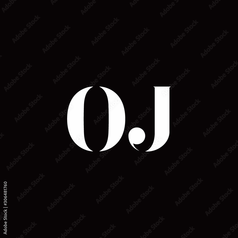OJ Logo Letter Initial Logo Designs Template OJ Logo Letter Initial Logo Designs Template