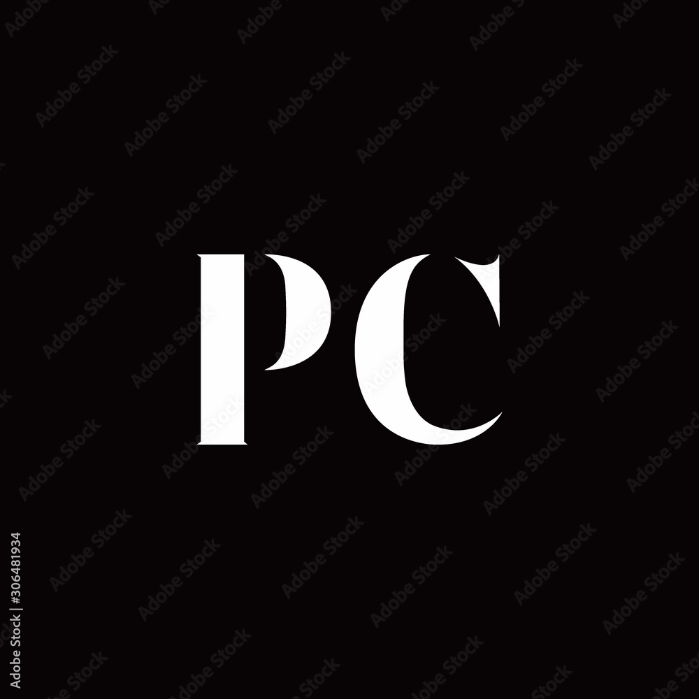 PC Logo Letter Initial Logo Designs Template PC Logo Letter Initial Logo Designs Template