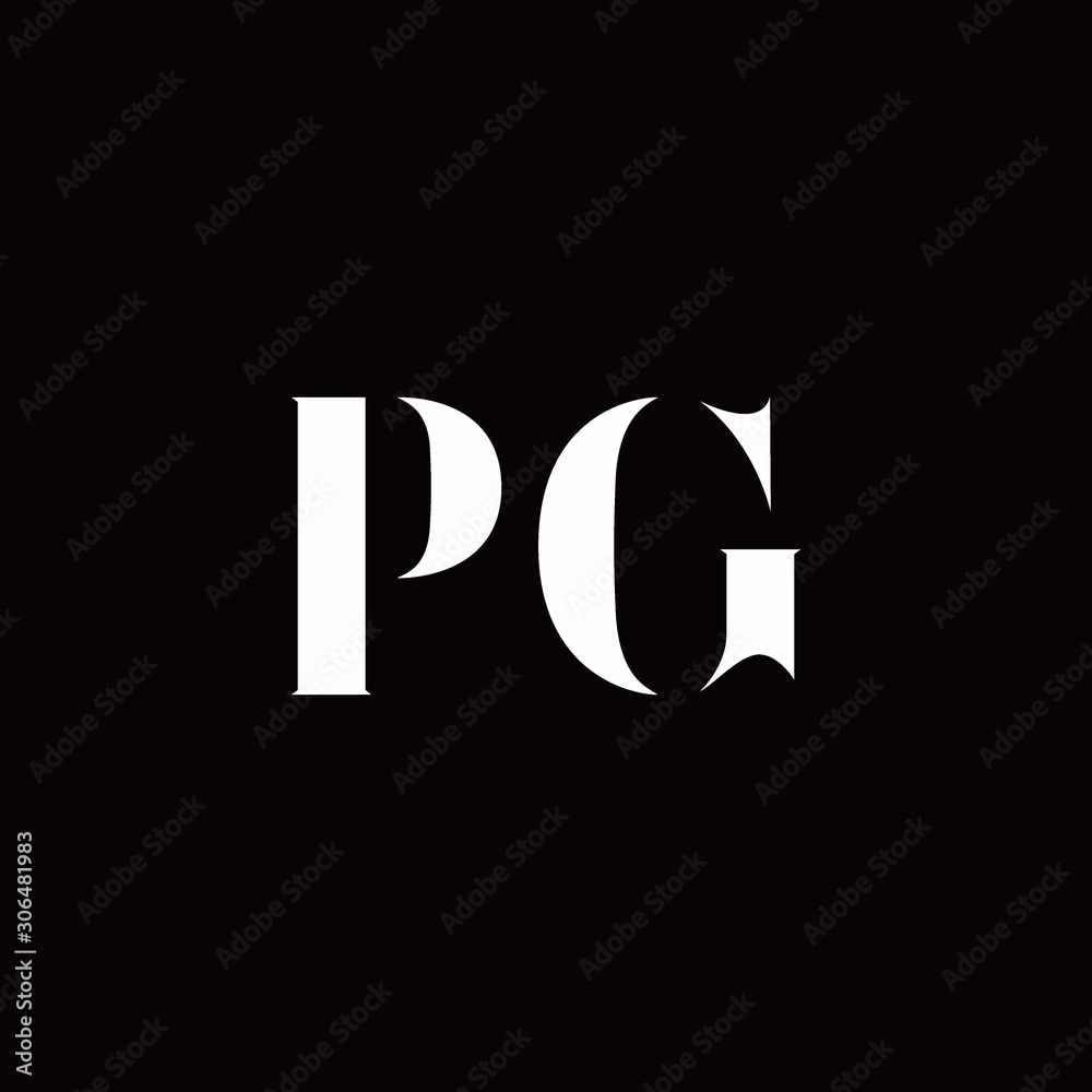 PG Logo Letter Initial Logo Designs Template