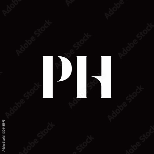 PH Logo Letter Initial Logo Designs Template
