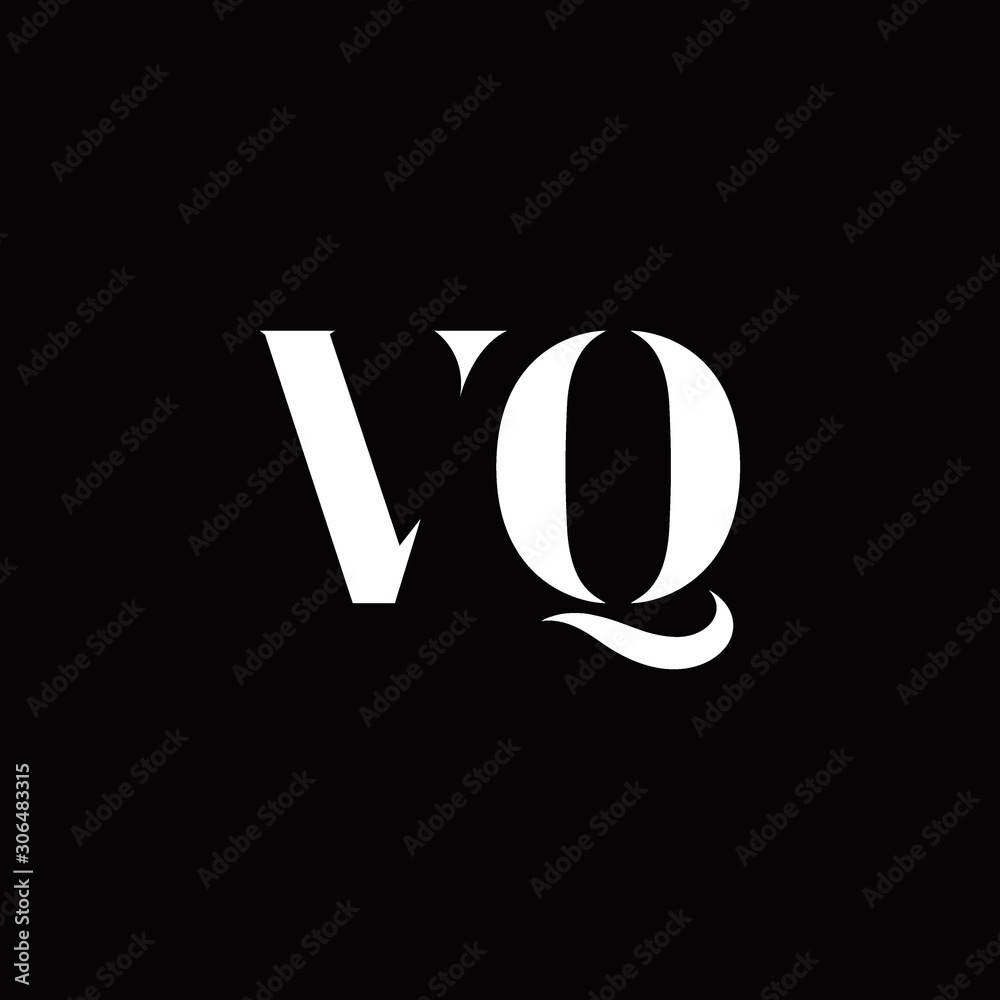 VQ Logo Letter Initial Logo Designs Template