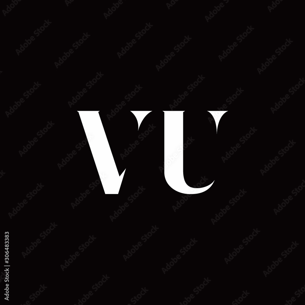 VU Logo Letter Initial Logo Designs Template VU Logo Letter Initial Logo Designs Template