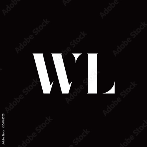 WL Logo Letter Initial Logo Designs Template