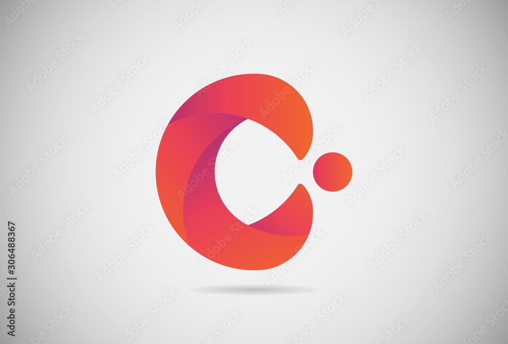 Letter C logo gradient simple elegant flat design. creative logo vector for company or event. abstract font and alphabet modern logo. purple pink and orange gradient logo. Letter C logo gradient simple elegant flat design. creative logo vector for company or event. abstract font and alphabet modern logo. purple pink and orange gradient logo.
