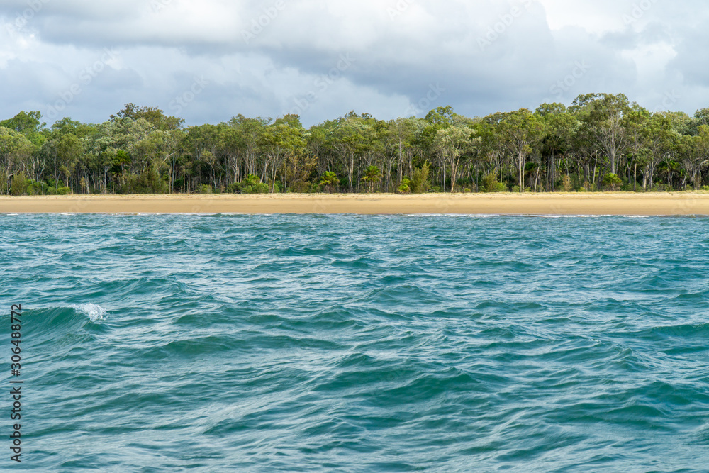 Fototapeta premium the beautiful beach of Agnes Water in Australia