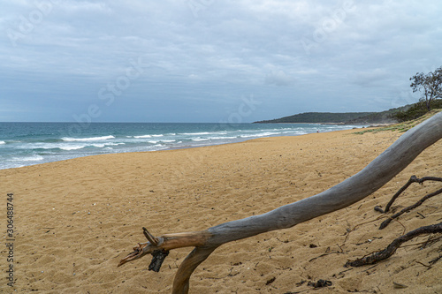 the beautiful beach of Agnes Water in Australia