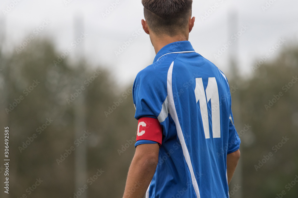 Fototapeta premium Partita di campionato giovanile di calcio.
