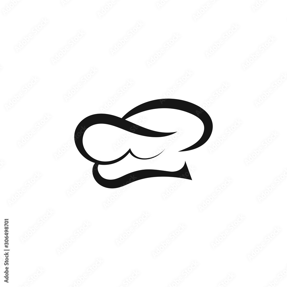 Hat chef logo creative template vector illustration Hat chef logo creative template vector illustration