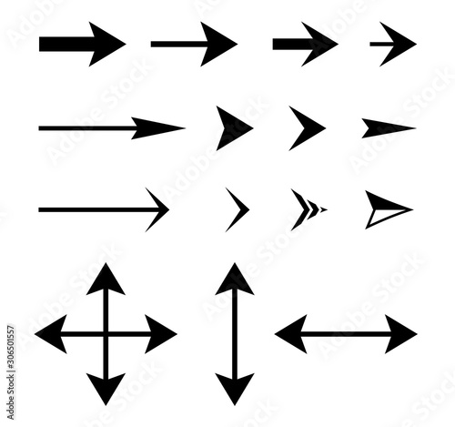 矢印アイコンセット 