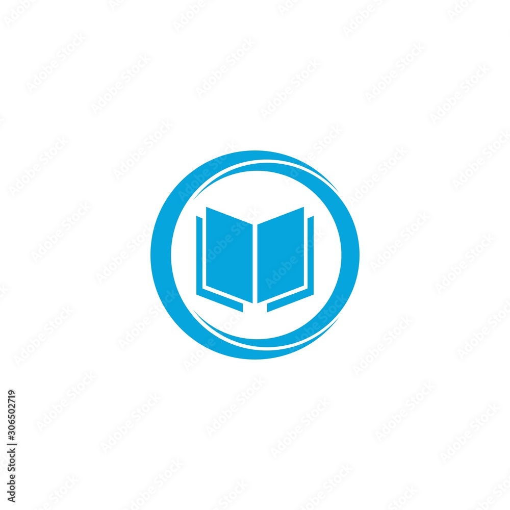 Book Logo Template vector Illustration design Book Logo Template vector Illustration design