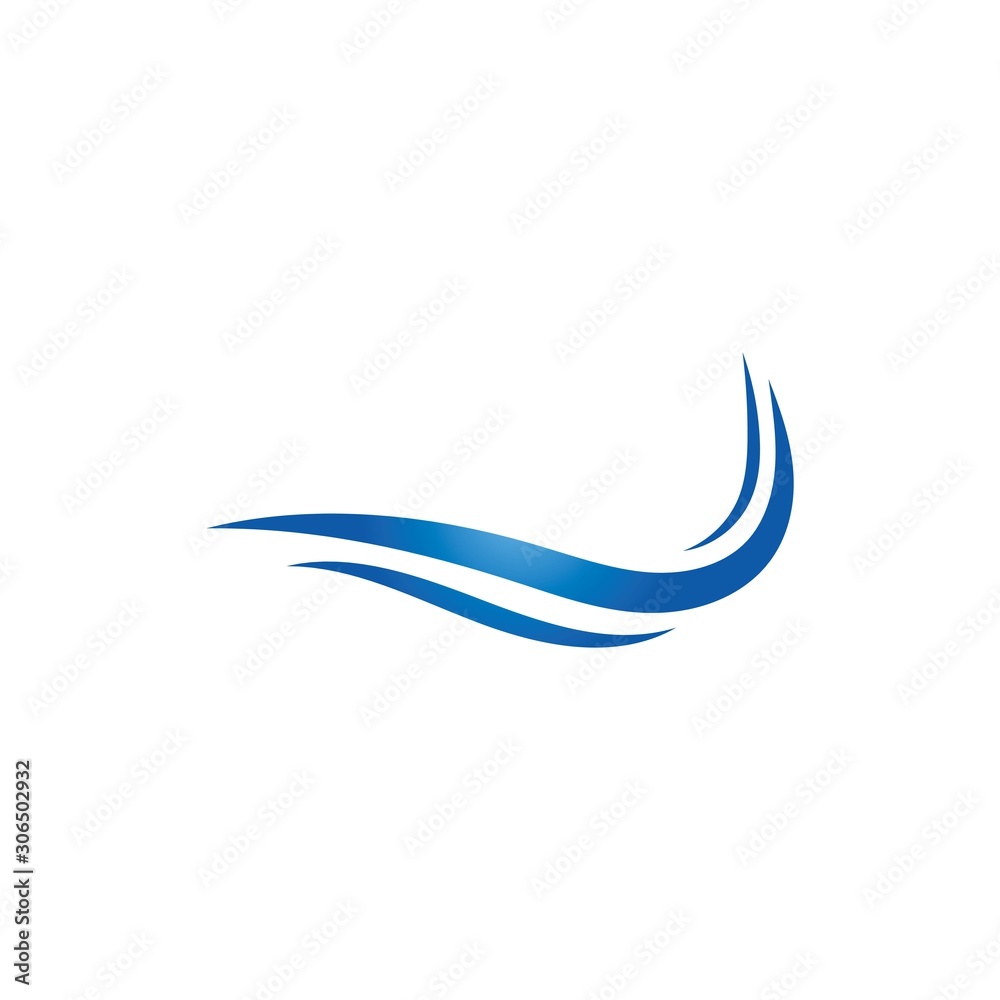 Water Wave Logo Template. vector Icon illustration Water Wave Logo Template. vector Icon illustration