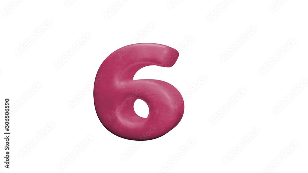 Número 6 seis
