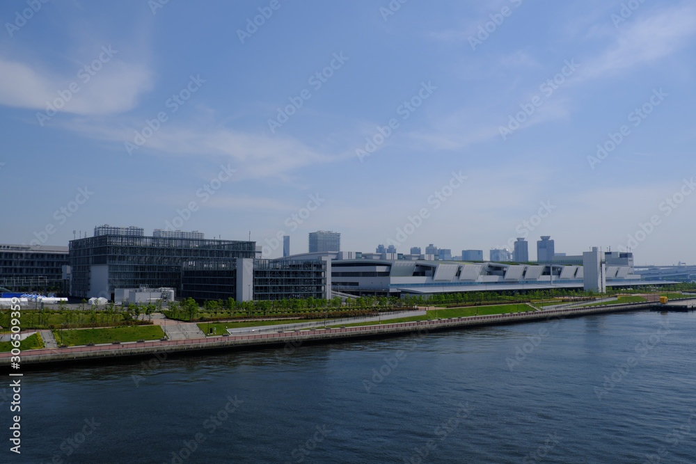 東京豊洲市場の全景