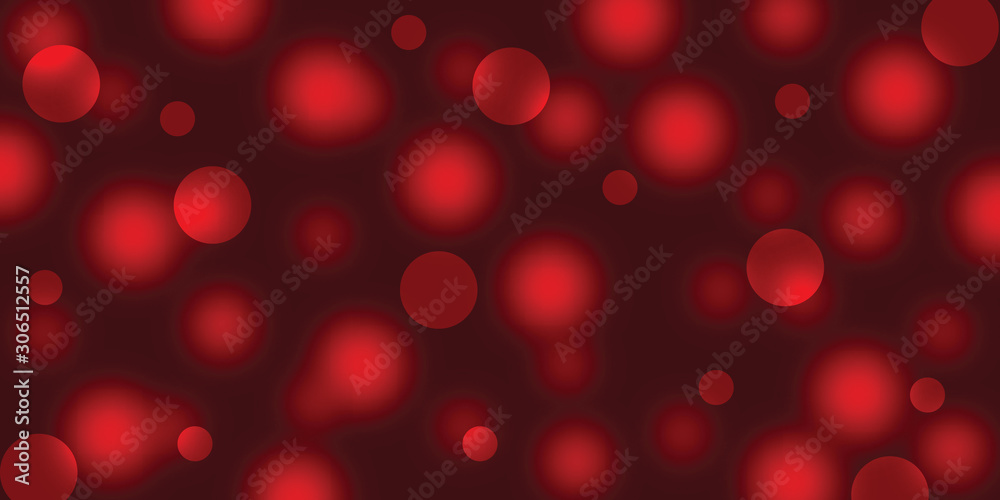 Dark Red Defocused Lights Background Dark Red Defocused Lights Background