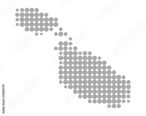 Karte von Malta