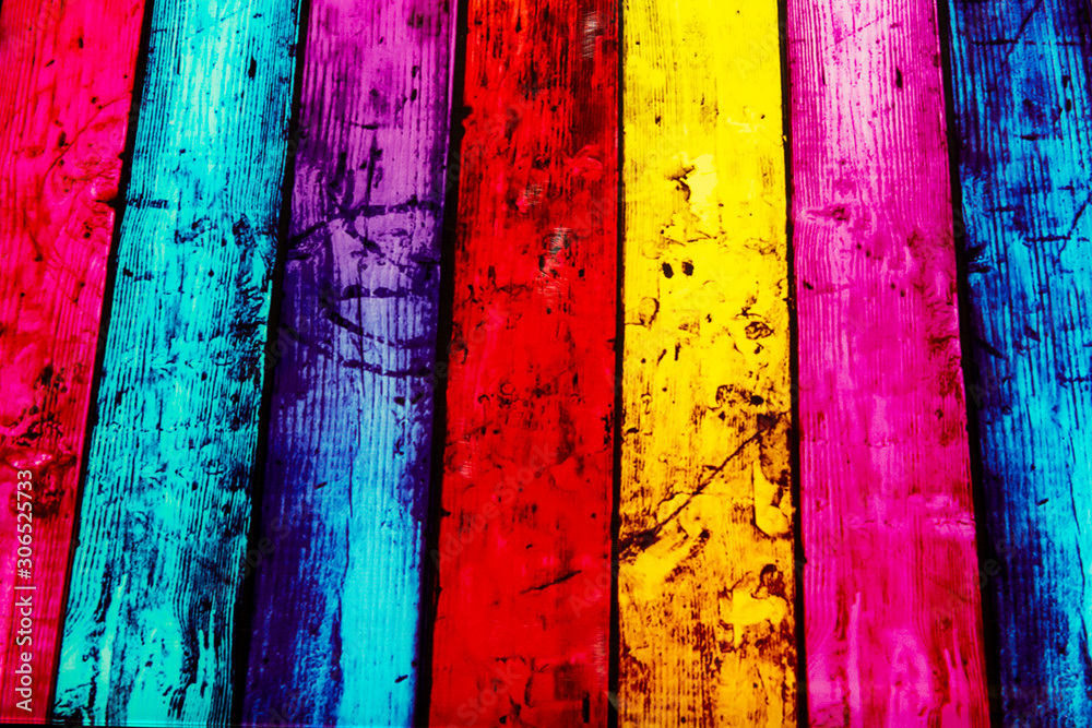 Fototapeta Colorful striped glass background.