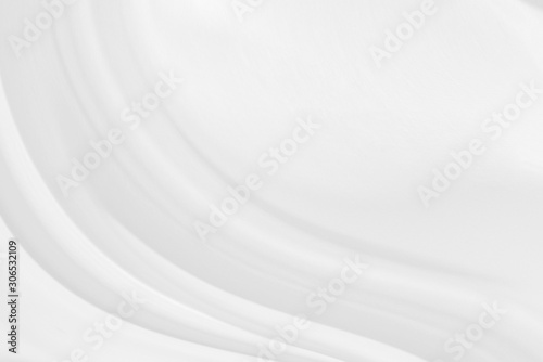 White fabric texture background. / Soft image.