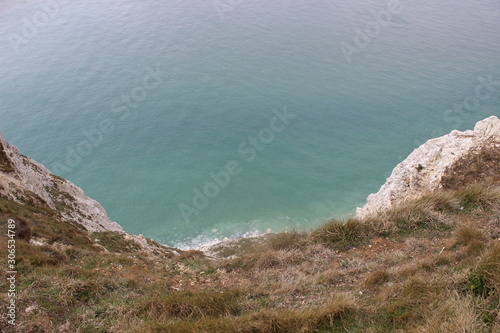 Suburban England, Sussex, Beachy Head Cliff and Brighton