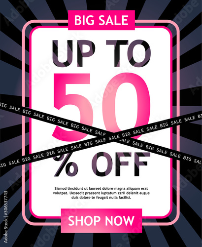 Sale banner promotional sale: online shopping and e-commerce. super sales banner background for Good Deal Promotion. Cyber Monday Tags and Label Design. Vector illustration, modern design. EPS 10